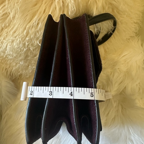 KATE SPADE Hyde Place Small Zarinah Micropebble Leather Haircalf Satchel. - Picture 5 of 12